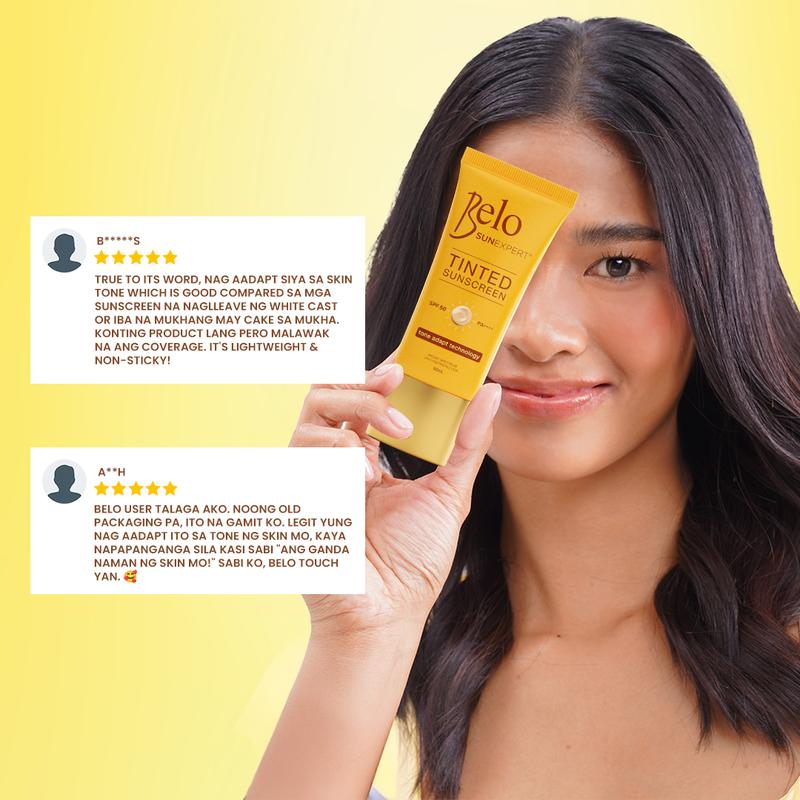 Belo SunExpert Tinted Sunscreen SPF50 PA++++ 50mL Buy 1 Take 1 Belo SunExpert Tinted Sunscreen SPF50 PA++++ 50mL Buy 1 Take 1